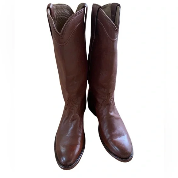 Tecovas The Harper Calf Skin Leather Boots- 8 EUC!! - Picture 8 of 12